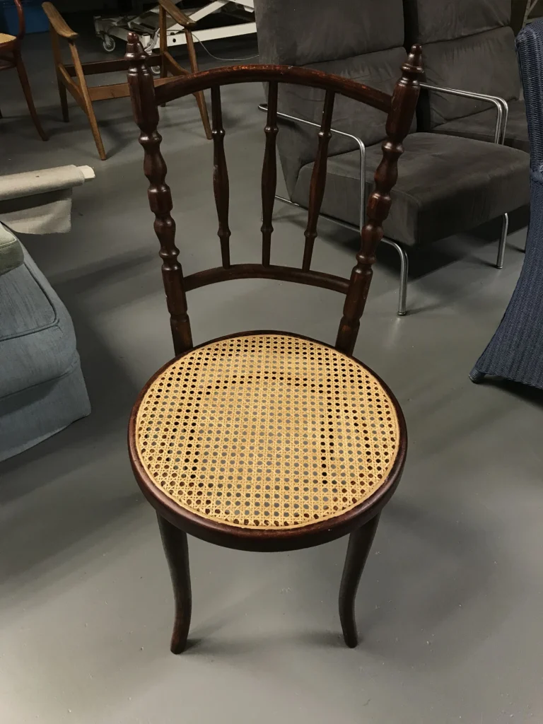 Rieten rothan stoel